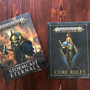 Bundle of 2 Warhammer Age Of Sigmar Bar Cart Books